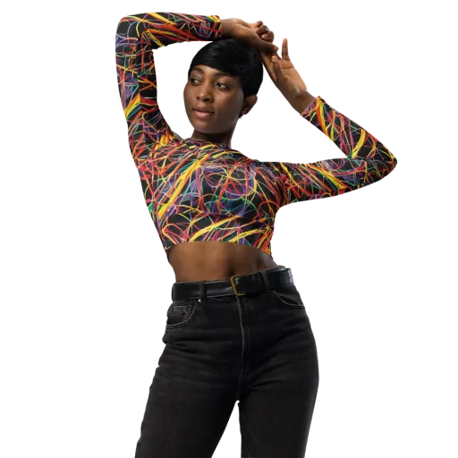 Acconci Twirl on a Long Sleeve Crop Top