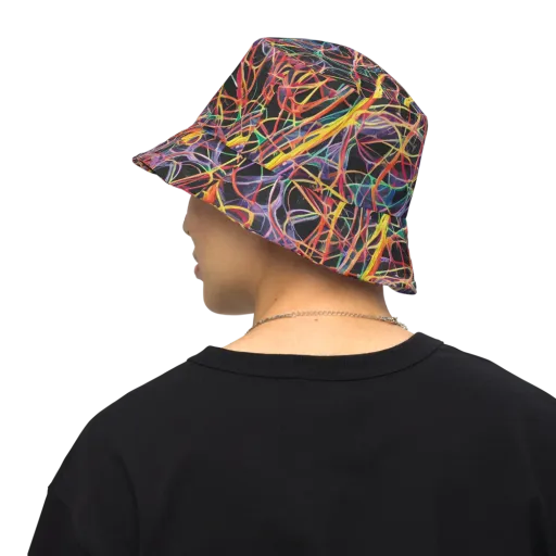 Acconci Twirl on a Reversible Bucket Hat