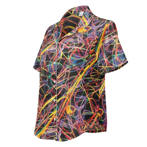 Acconci Twirl on a Women's Short Sleeve Pajama Top