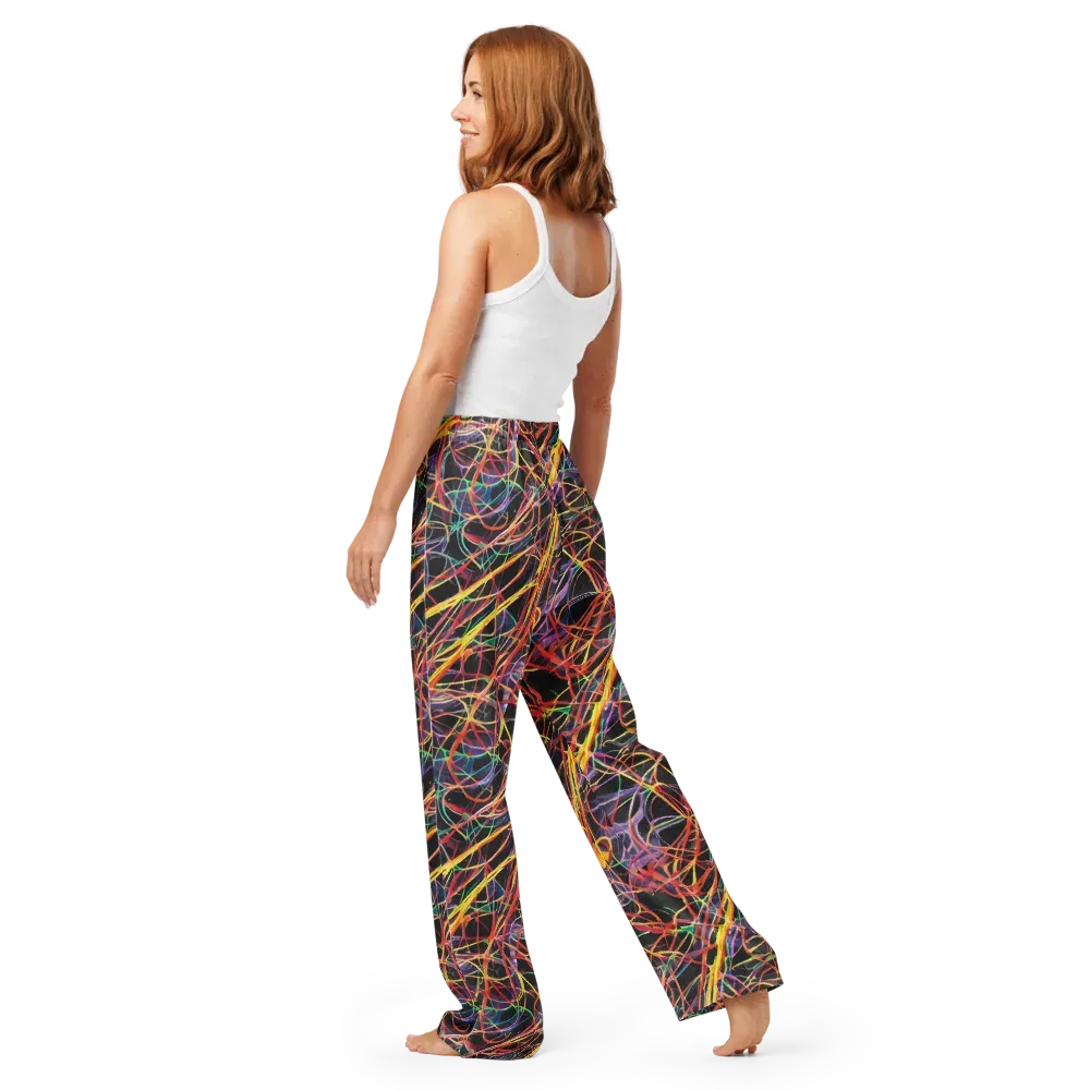 Acconci Twirl on Women's Pajama Pants — Back