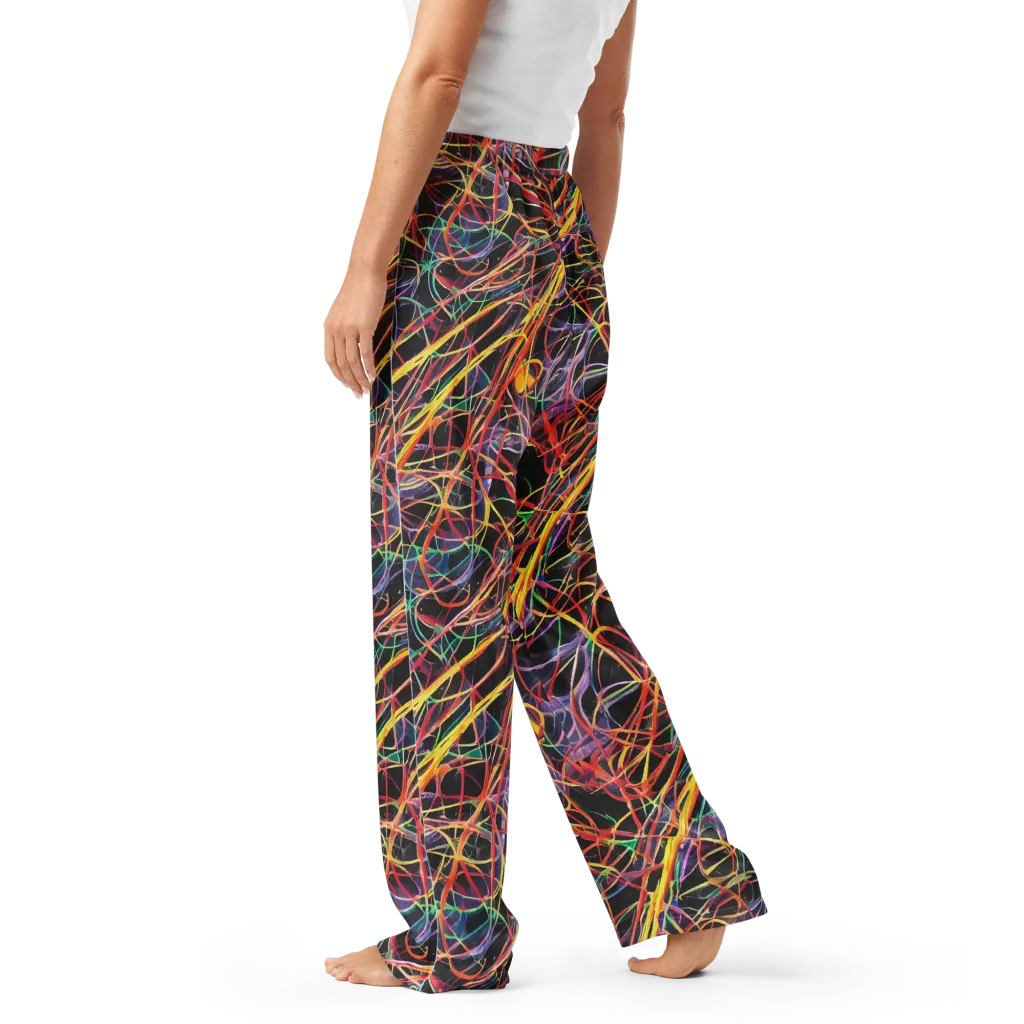 Acconci Twirl on Women's Pajama Pants — Left