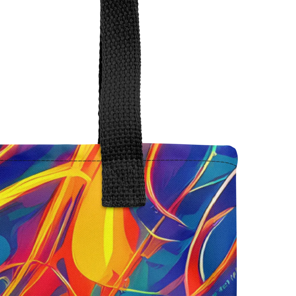 Abstract Blaze on Tote Bag — Product details