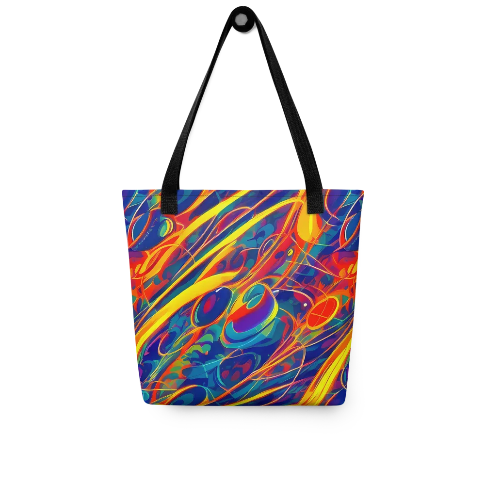 Abstract Blaze on Tote Bag — Front