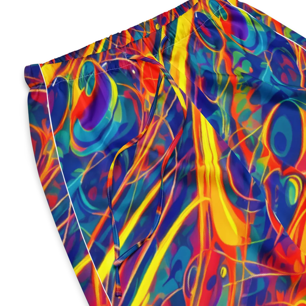 Abstract Blaze on Women's Pajama Pants — Product details