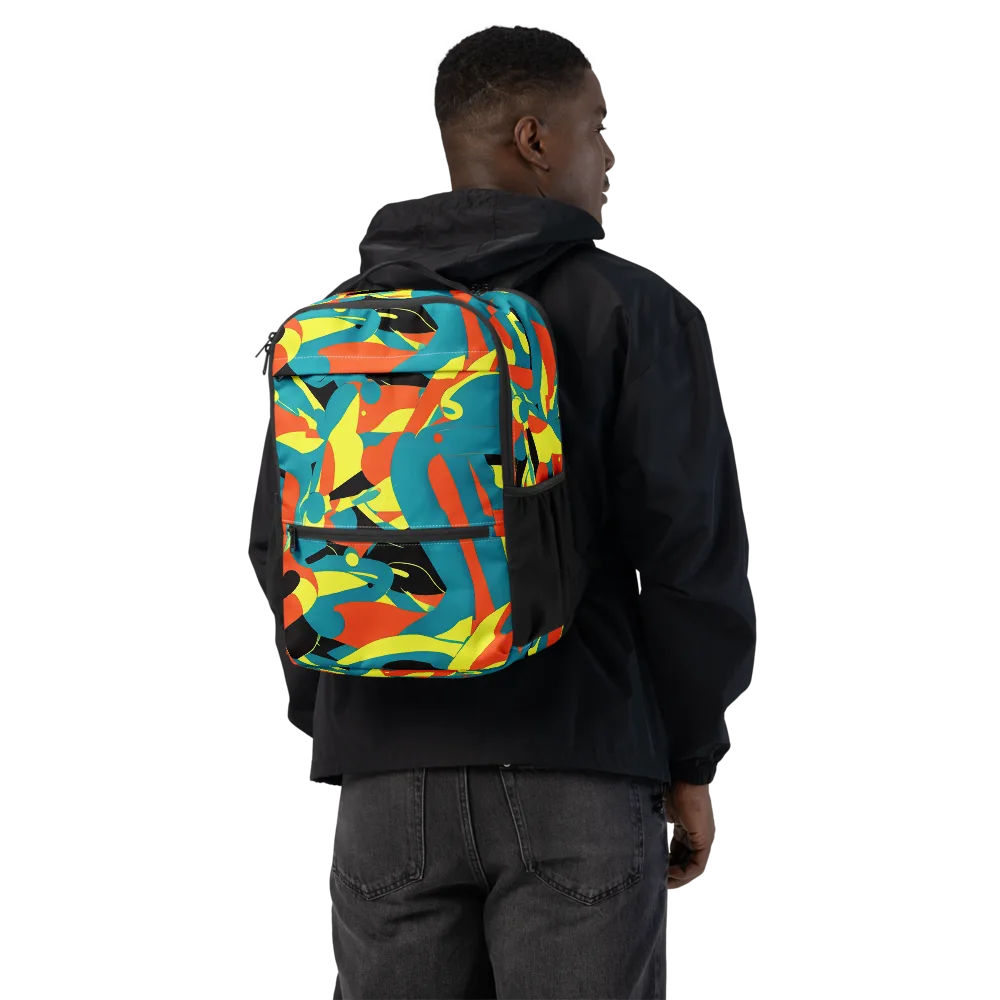 Gerace Jive on Utility Backpack — Back