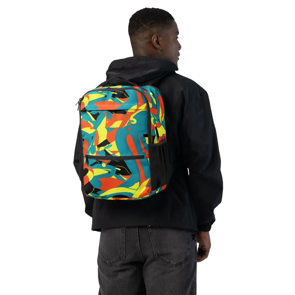 Gerace Jive on Utility Backpack — Back