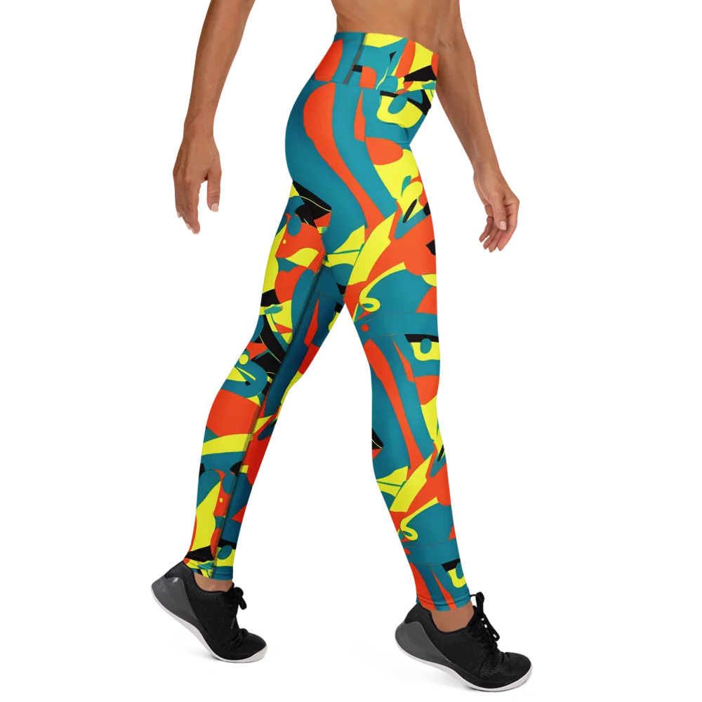 Gerace Jive on Yoga Leggings — Right