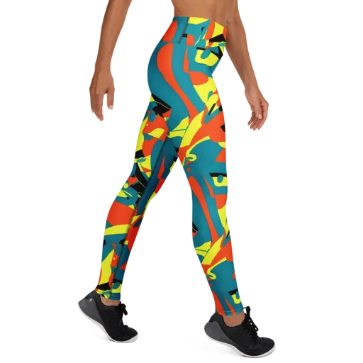 Gerace Jive on a Yoga Leggings