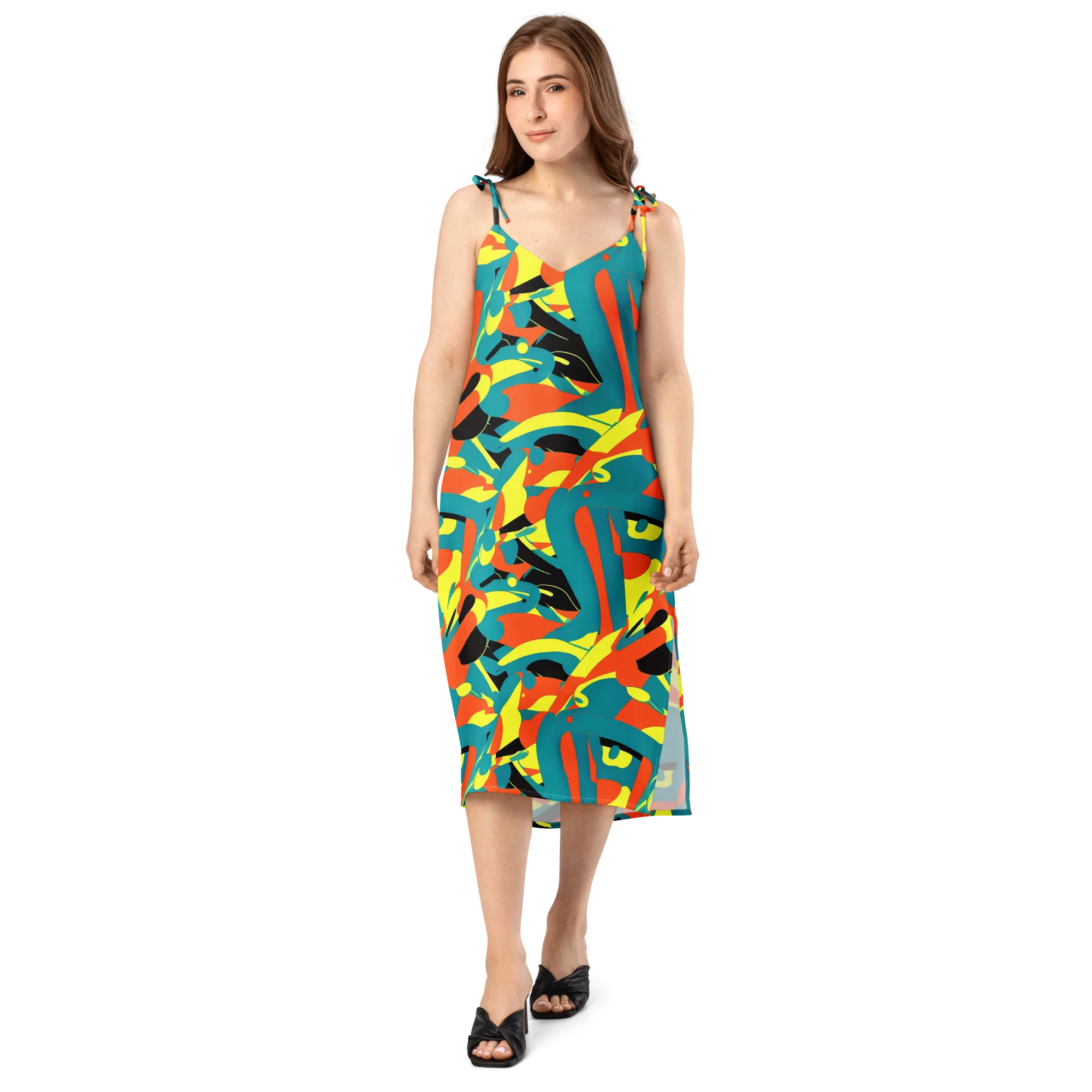 Gerace Jive on Slip Dress — Front