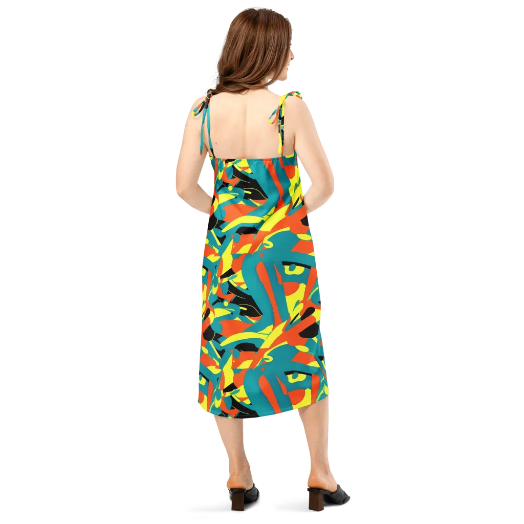 Gerace Jive on Slip Dress — Back