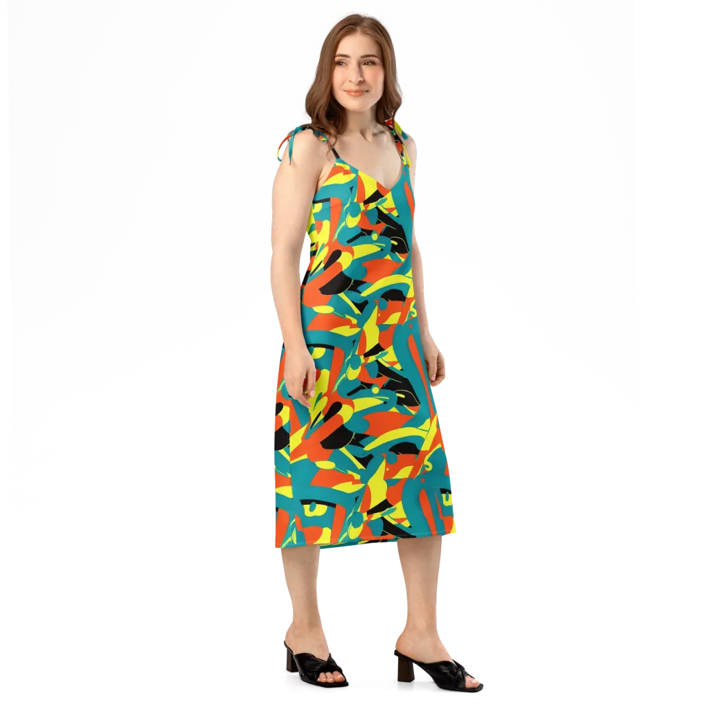 Gerace Jive on Slip Dress — Right Front