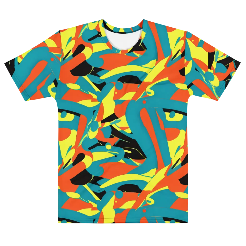 Gerace Jive on Men's Cotton Crew Neck T-Shirt — Front