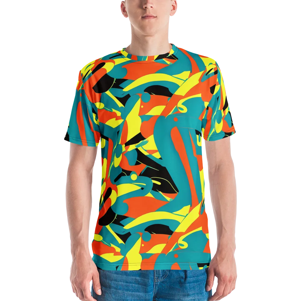 Gerace Jive on Men's Crew Neck T-Shirt — Front