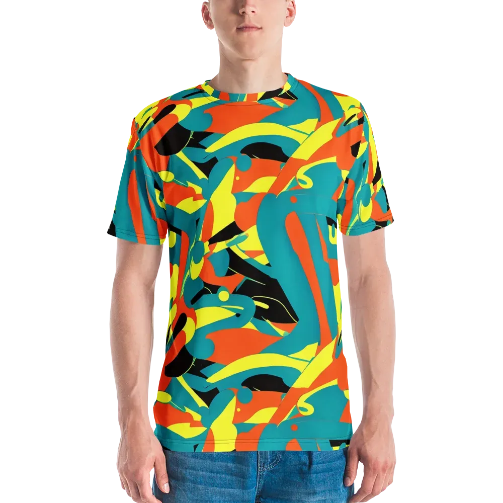 Gerace Jive on Men's Crew Neck T-Shirt — Front