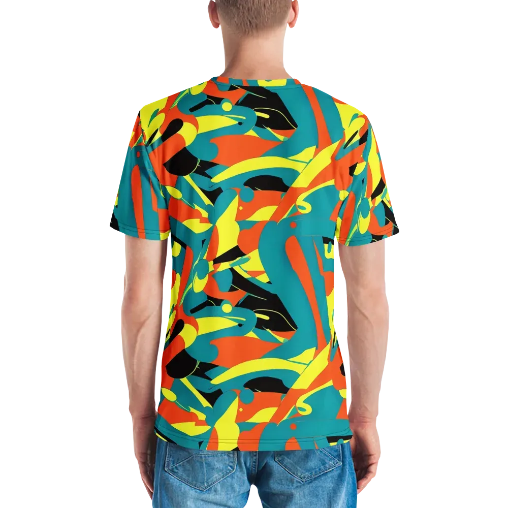 Gerace Jive on Men's Crew Neck T-Shirt — Back