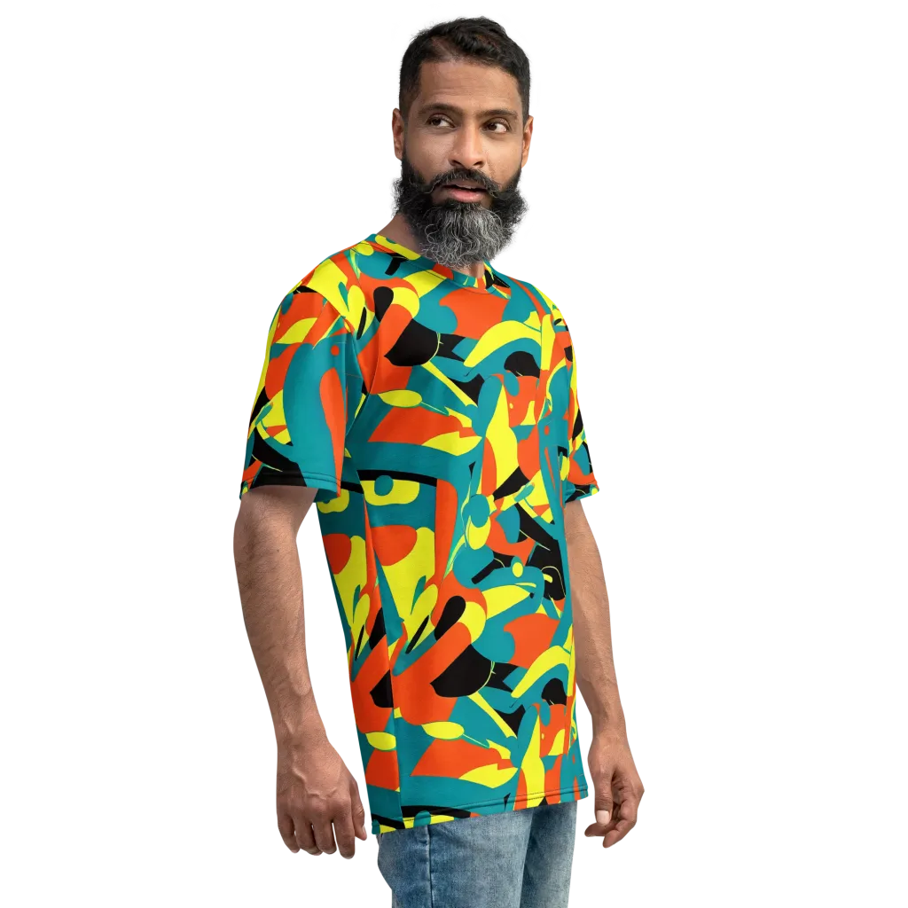 Gerace Jive on Men's Crew Neck T-Shirt — Right