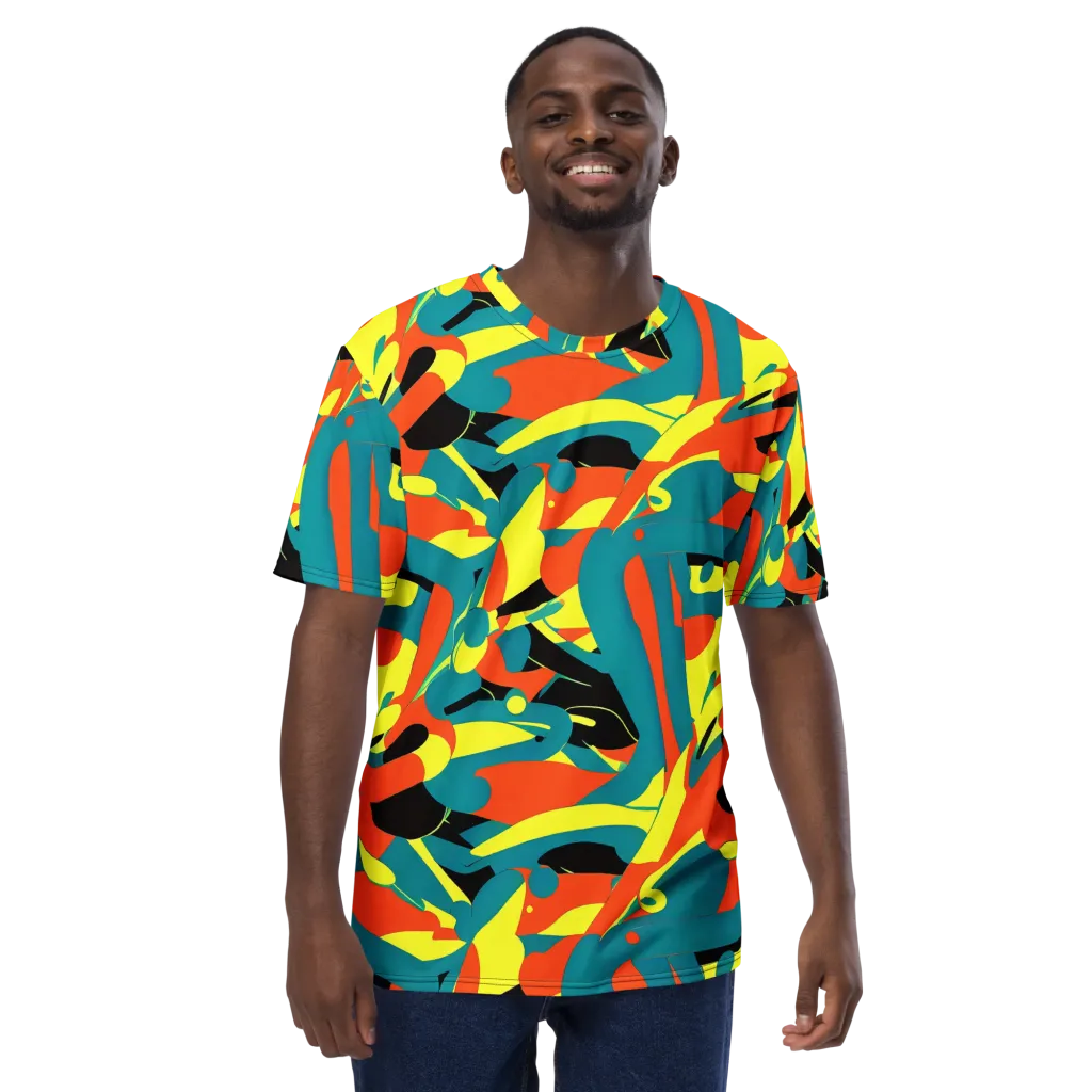 Gerace Jive on Men's Crew Neck T-Shirt — Front