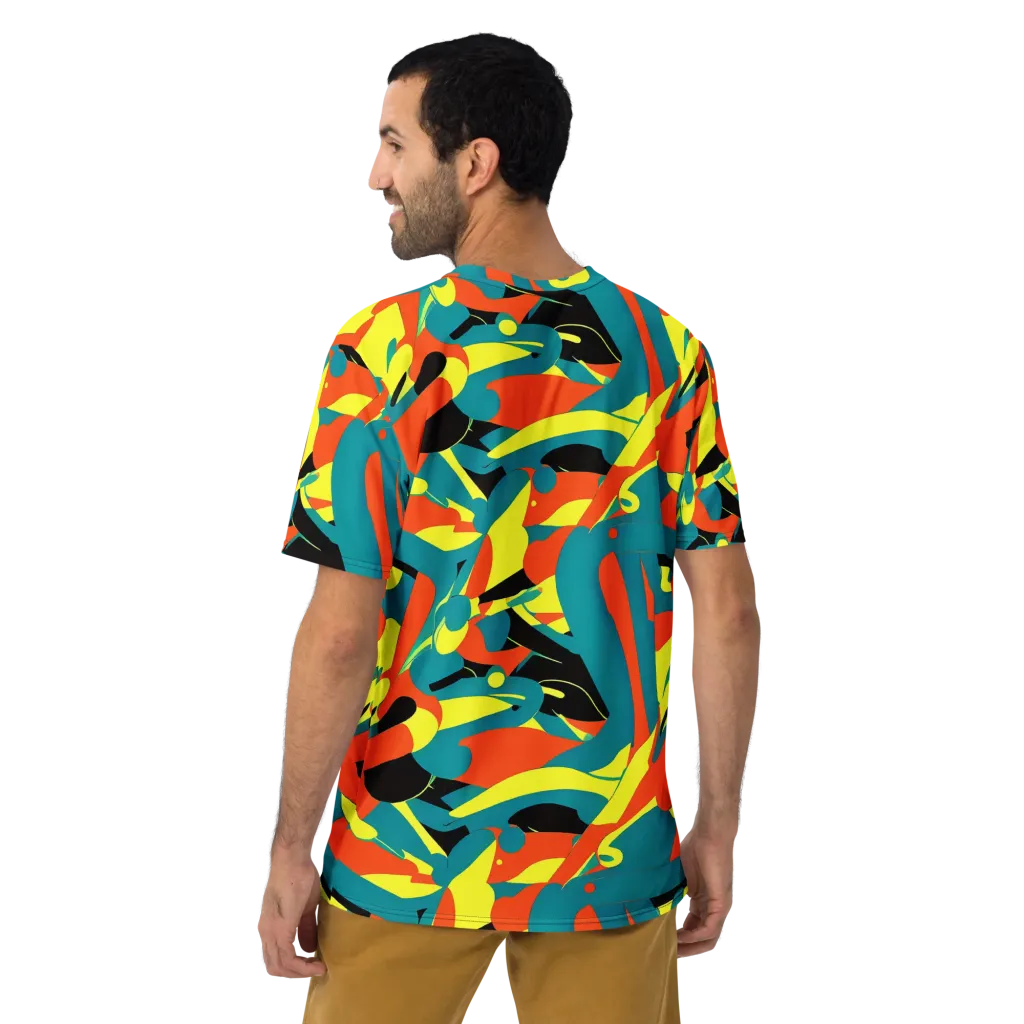 Gerace Jive on Men's Crew Neck T-Shirt — Back