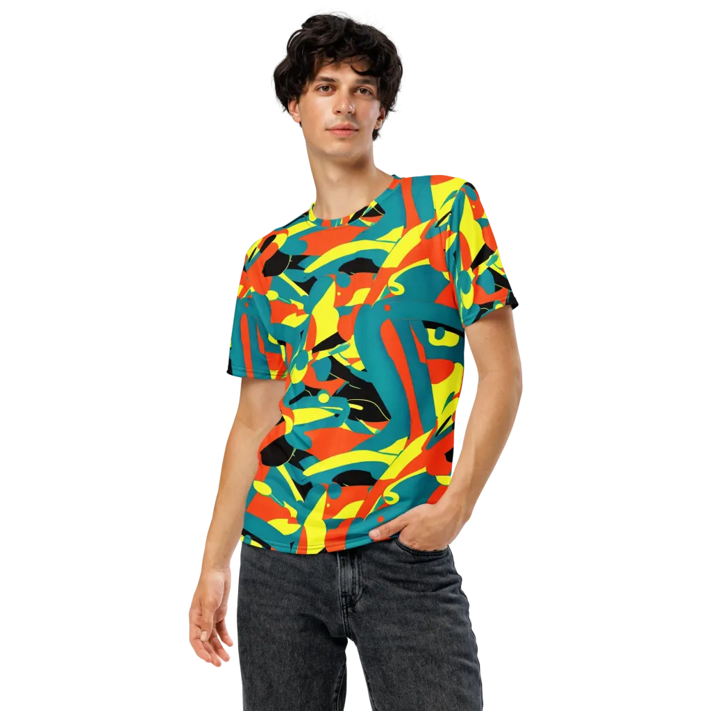Gerace Jive on Men's Crew Neck T-Shirt — Front