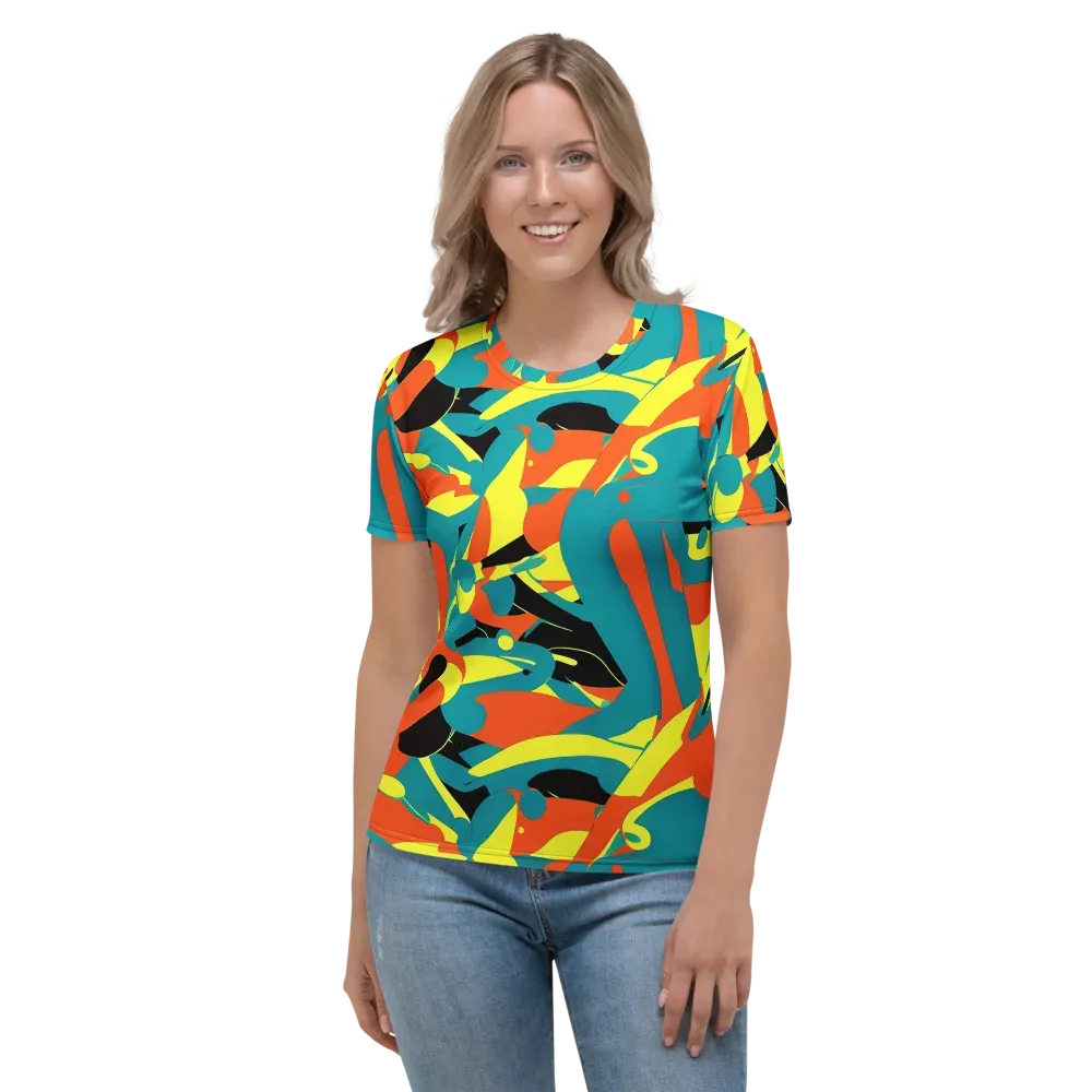 Gerace Jive on Women's Crew Neck T-Shirt — Front