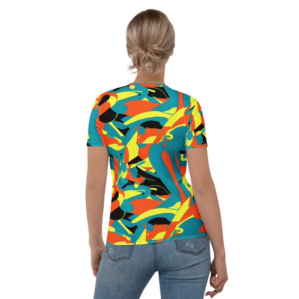Gerace Jive on Women's Crew Neck T-Shirt — Back