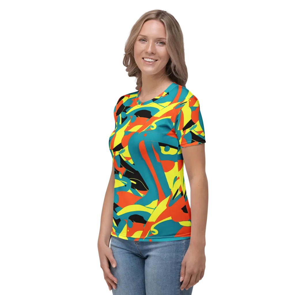 Gerace Jive on Women's Crew Neck T-Shirt — Left