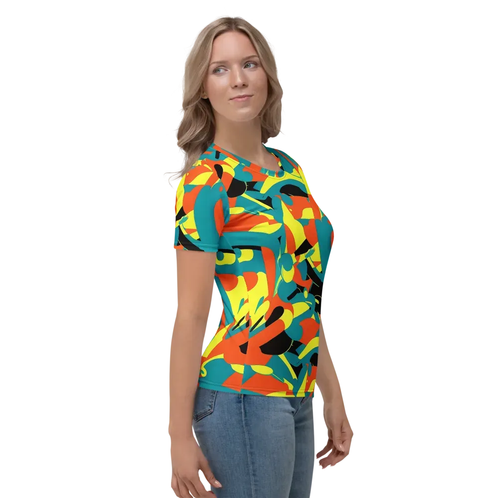 Gerace Jive on Women's Crew Neck T-Shirt — Right