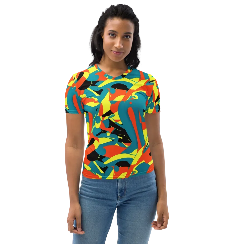 Gerace Jive on Women's Crew Neck T-Shirt — Front