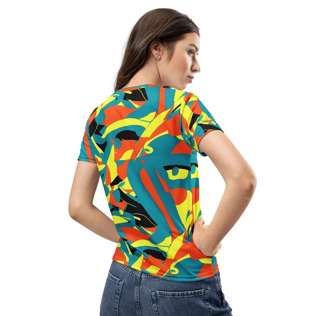 Gerace Jive on Women's Crew Neck T-Shirt — Back
