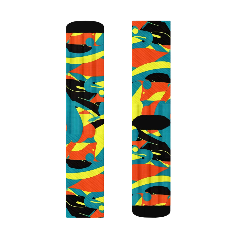Gerace Jive on Socks — Left Sock