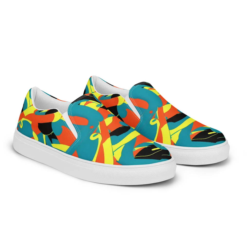 Gerace Jive on Women's Slip-On Canvas Shoes — Right Front