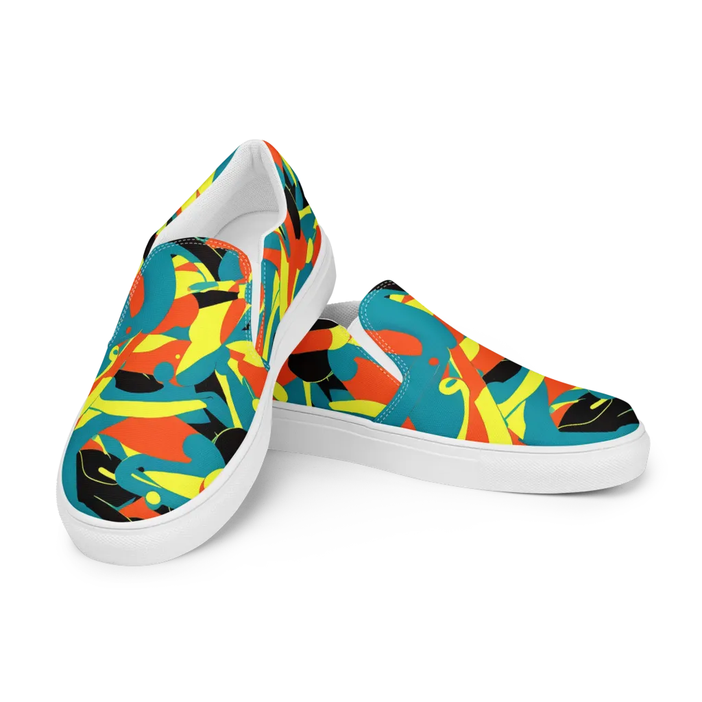 Gerace Jive on Women's Slip-On Canvas Shoes — Left Front