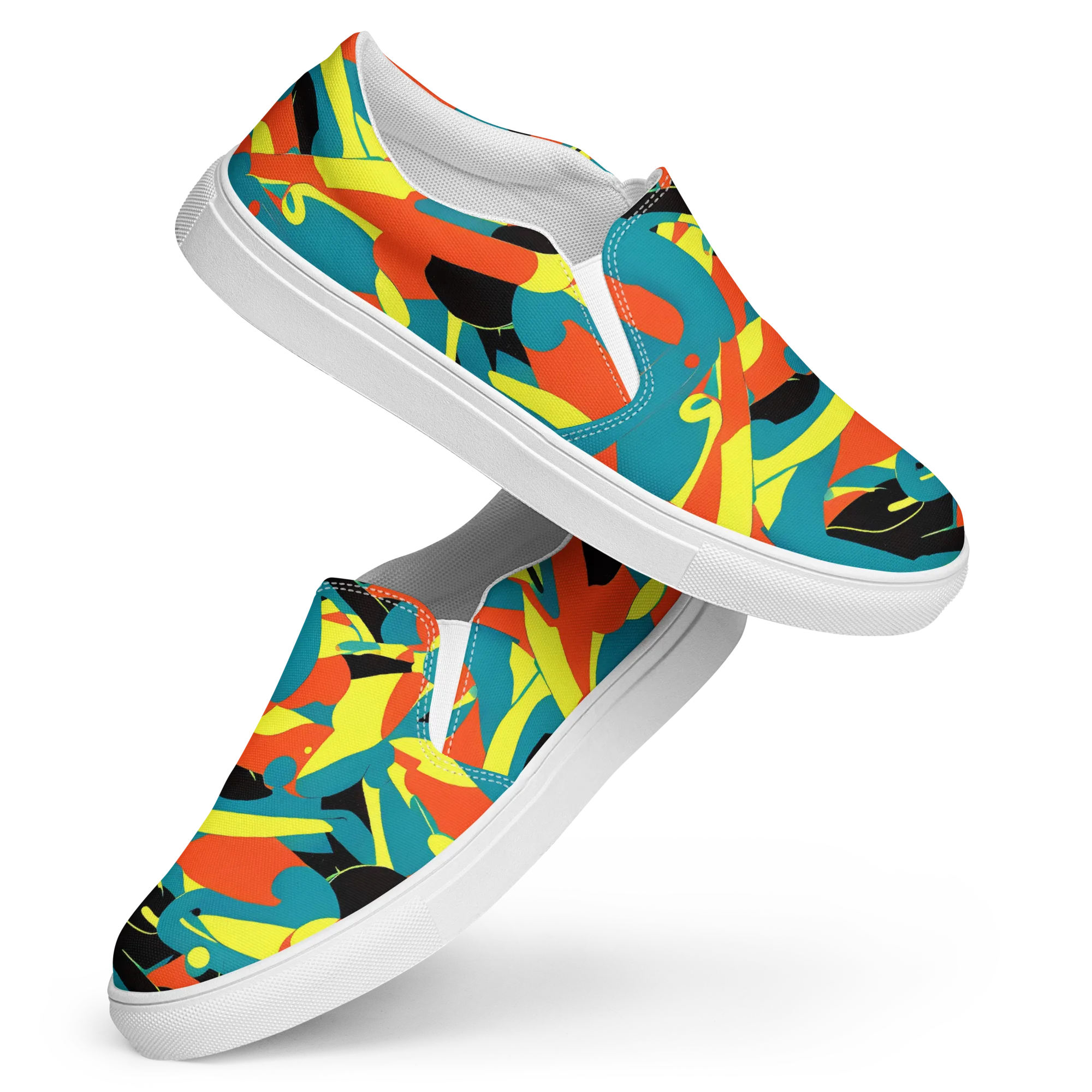 Gerace Jive on Women's Slip-On Canvas Shoes — Front
