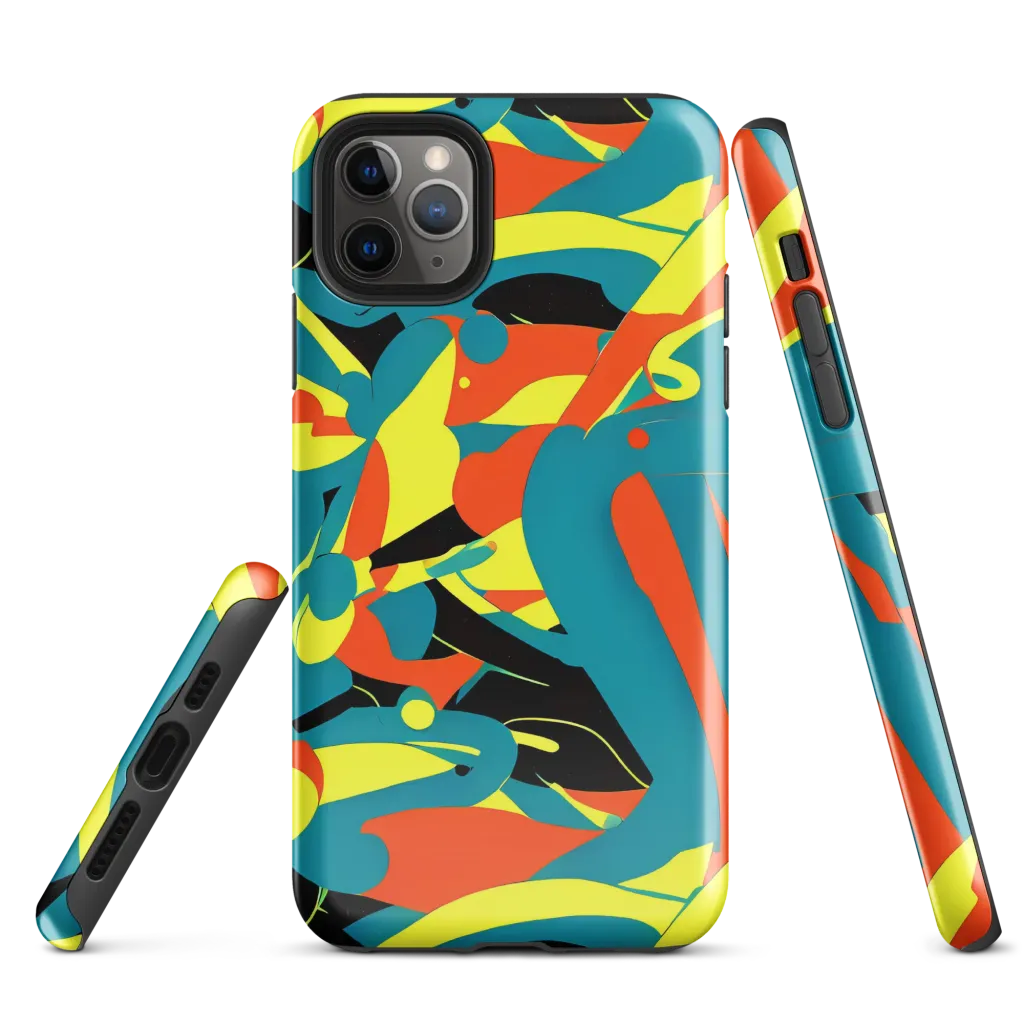 Gerace Jive on Tough Case for iPhone® — Front