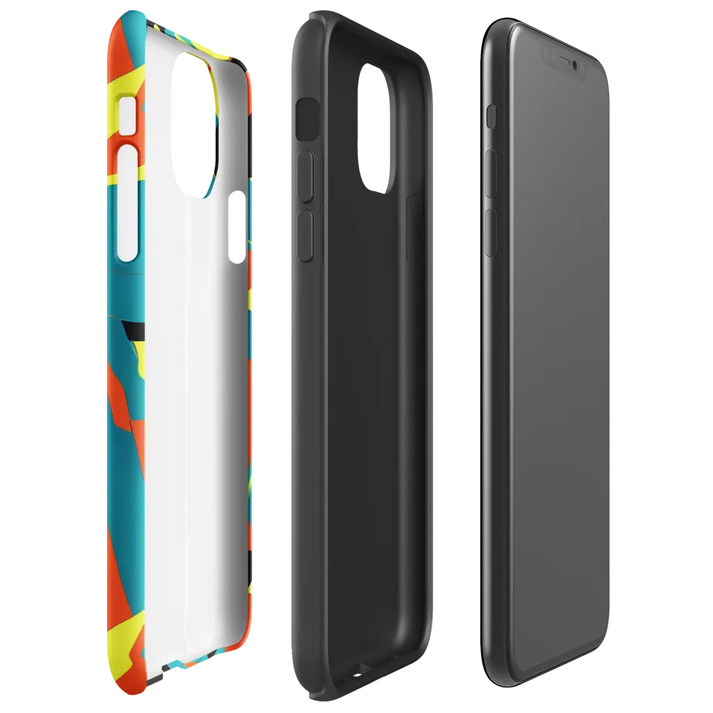 Gerace Jive on Tough Case for iPhone® — Right