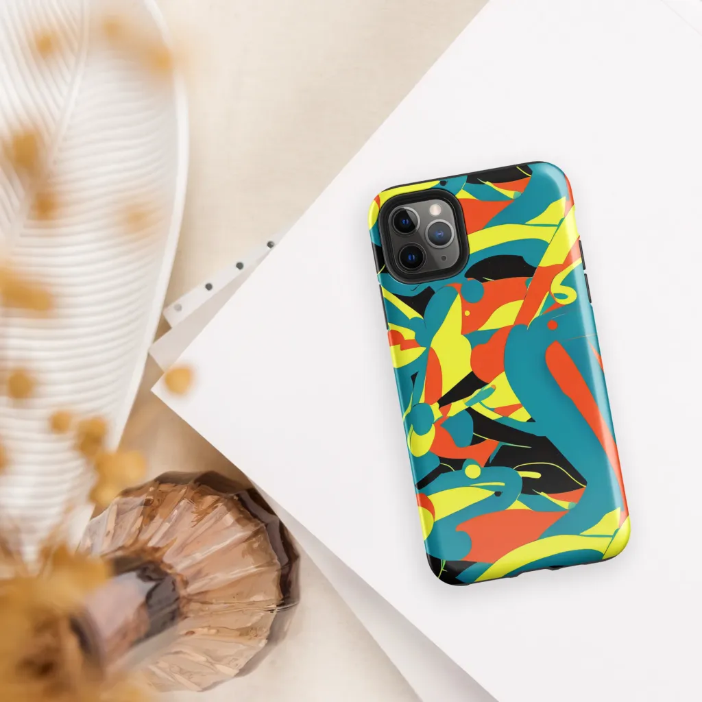 Gerace Jive on Tough Case for iPhone® — Front