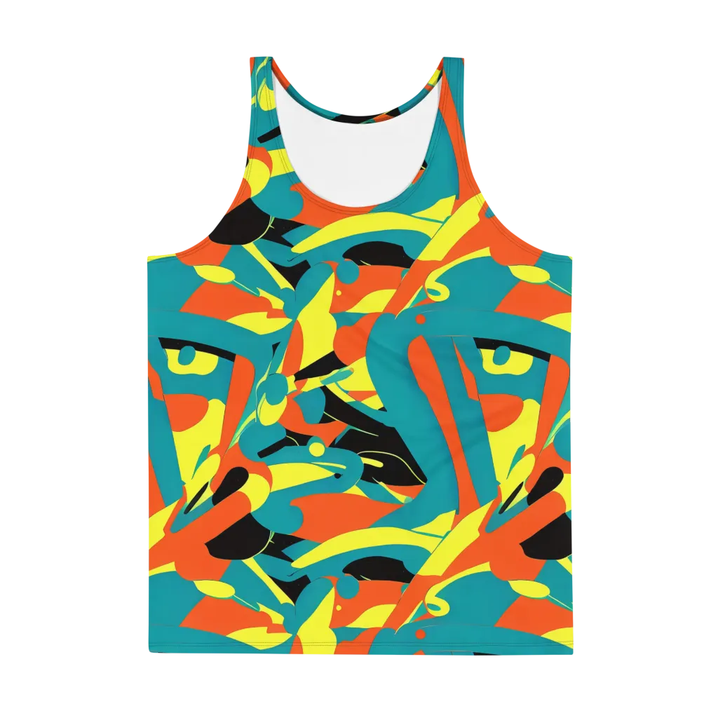 Gerace Jive on Men's Tank Top — Front