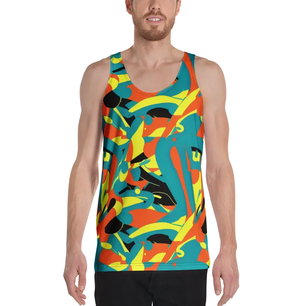 Gerace Jive on Men's Tank Top — Front