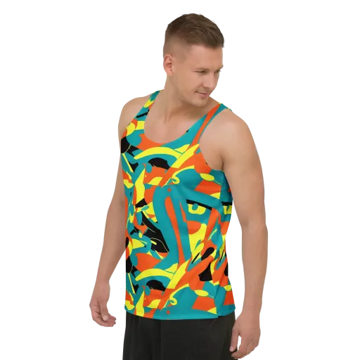 Gerace Jive on a Men's Tank Top