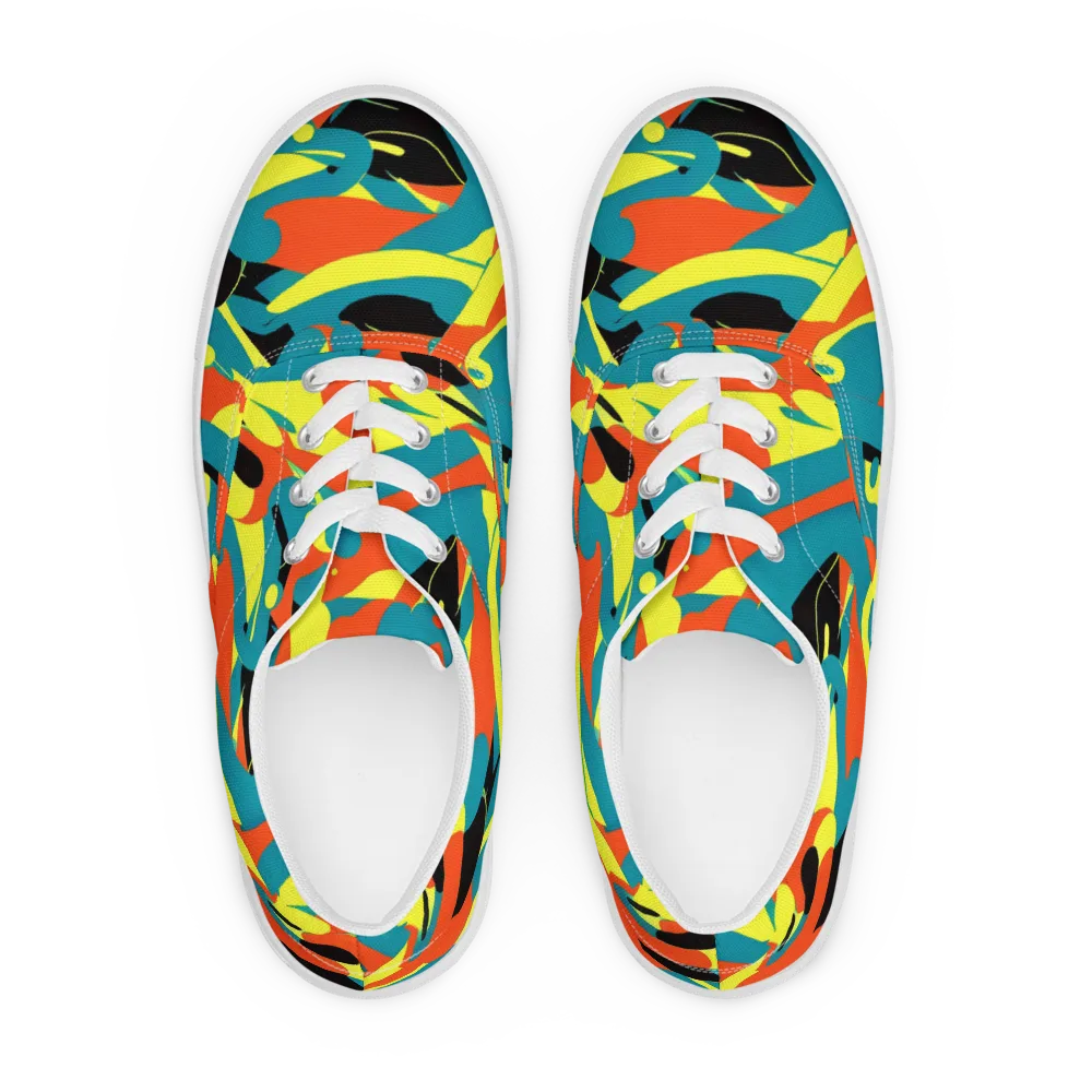 Gerace Jive on Men's Lace-Up Canvas Shoes — Front