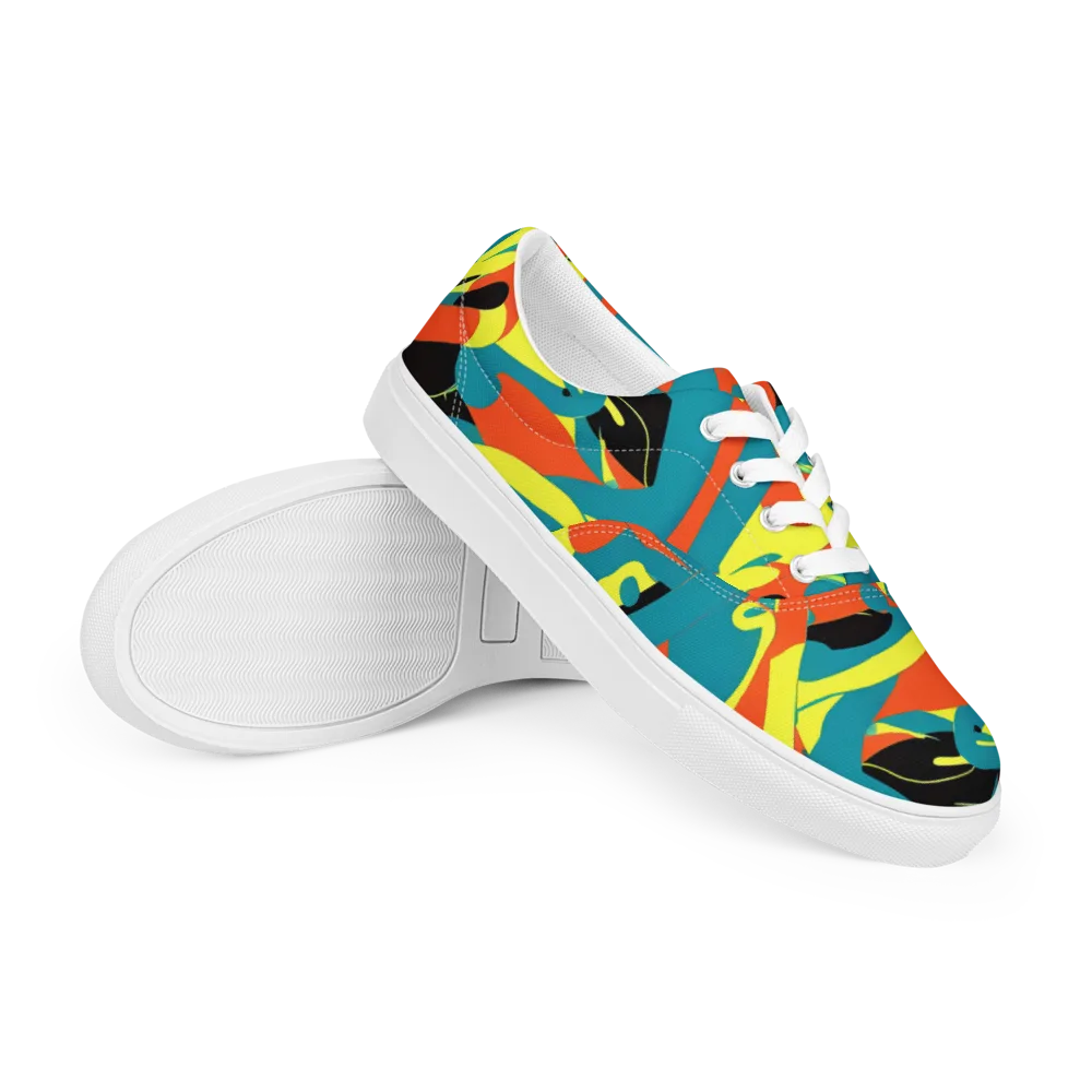 Gerace Jive on Men's Lace-Up Canvas Shoes — Right Front