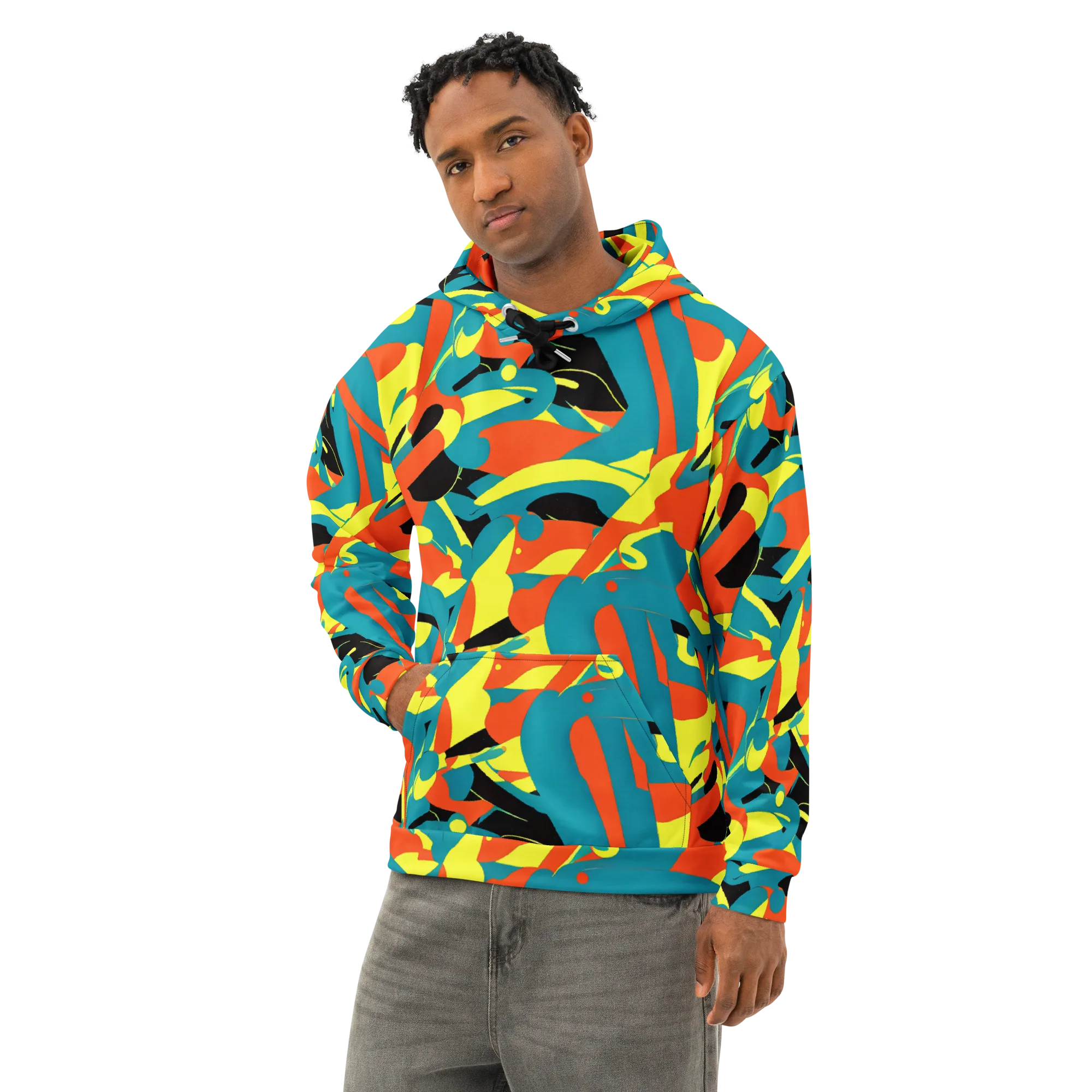 Gerace Jive on Cotton Hoodie — Left Front