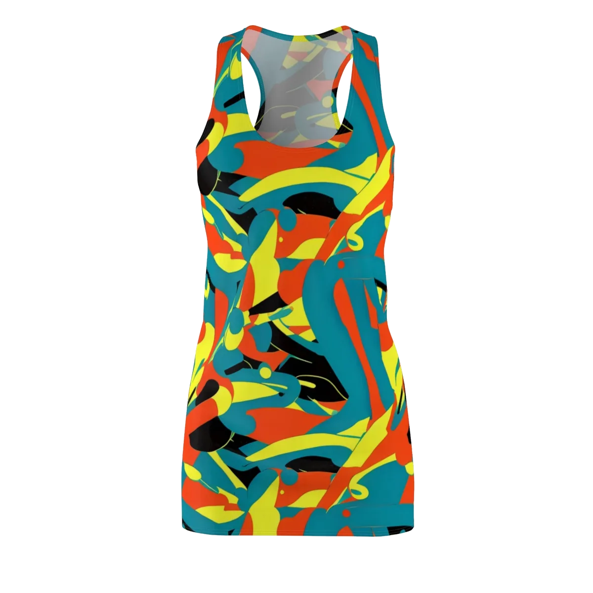 Gerace Jive on Racerback Dress — Front