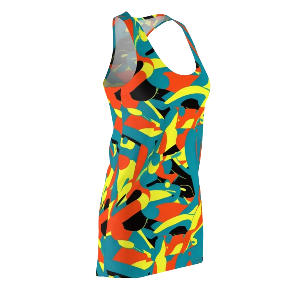 Gerace Jive on Racerback Dress — Front Side