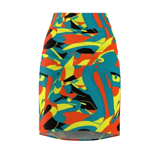 Gerace Jive on a Pencil Skirt