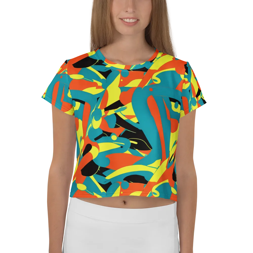 Gerace Jive on Crop Tee — Front