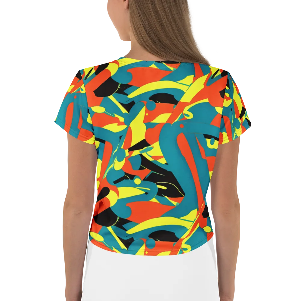 Gerace Jive on Crop Tee — Back