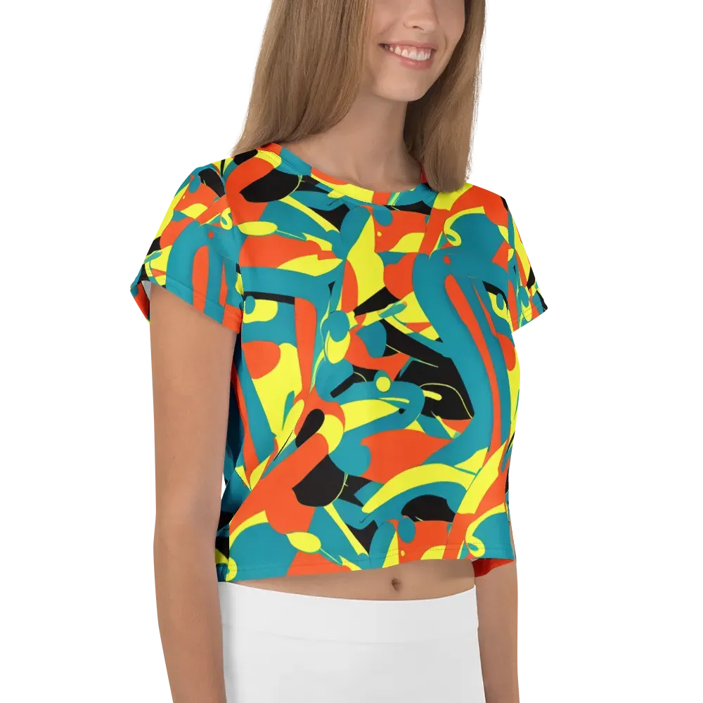 Gerace Jive on Crop Tee — Right