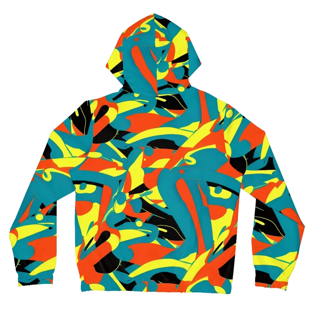 Gerace Jive on Women's Full-Zip Hoodie — Back