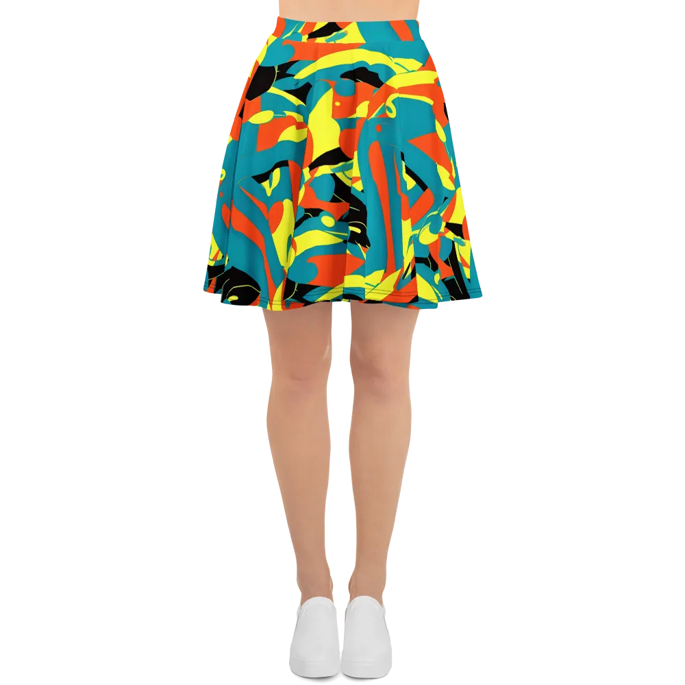 Gerace Jive on Skater Skirt — Front